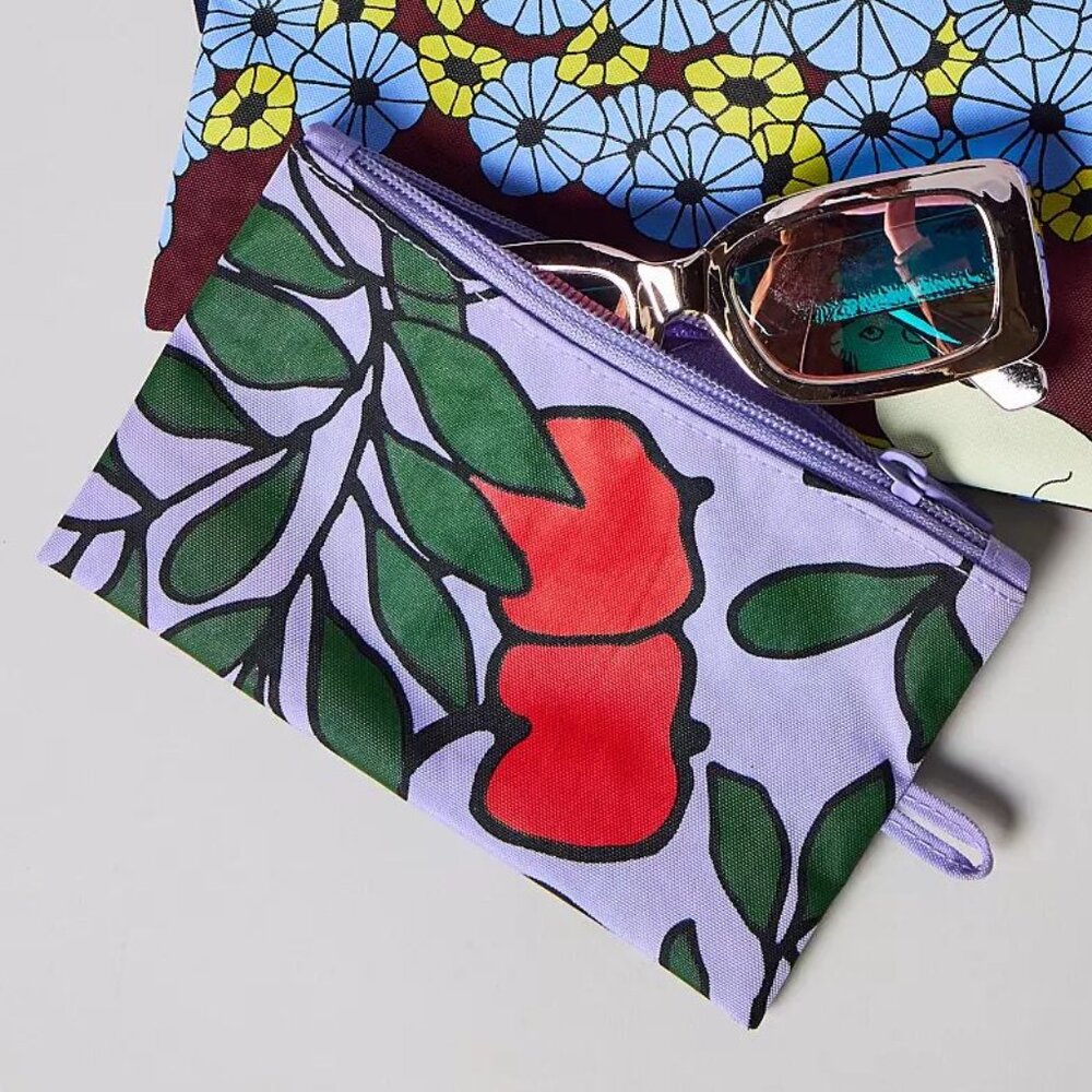 NWOT Baggu Go Pouch Small - Apple Tree (Night Orchard) - Picture 8 of 8